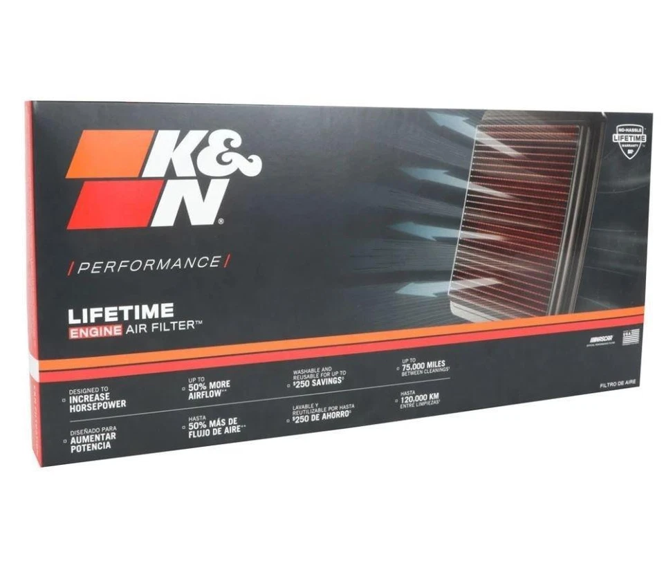 K&n Filtro Aria Sportivo HA-1513 per Honda Sh 125 I Ad A I 2013 - 2016 - Immagine 3 di 3