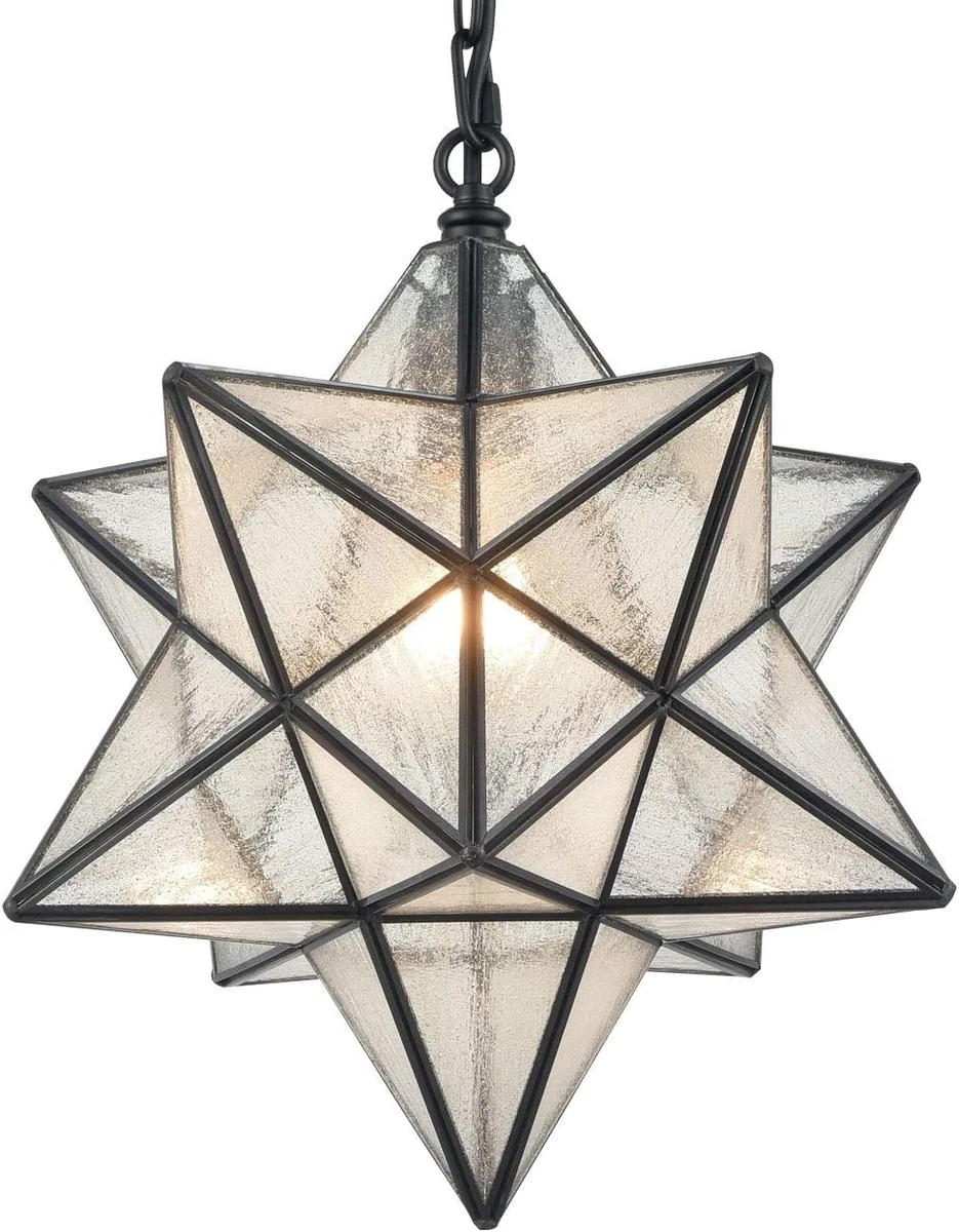 Hanging star on sale pendant light