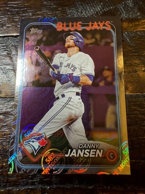 2024 Topps Montgomery Club 582 FOIL #349 Danny Jansen, Toronto Blue Jays