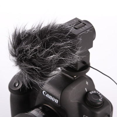 SGC-698 Stereo Microphone for Canon 5D III II IV 80D 650D 760D Camera w/ Muff