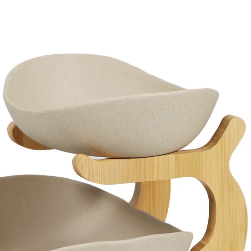 3 Tier Ceramic Fruit Basket Holder Bowl Stand Dining Table/ Kitchen Device NEW - Picture 13 of 41