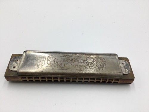 Armónica vintage M. Hohner, "The Sportsman" C hecha en Alemania con un sonido rico - Imagen 1 de 12