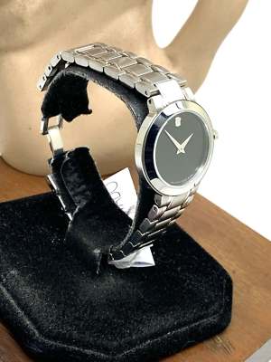 Movado Womens Watch 0607280 Stiri Swiss Quartz Black Dial  display picture 3