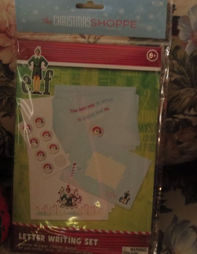 Juego de sobres y papel para escribir cartas de The Christmas Shoppe Elf - Imagen 2 de 12