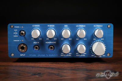 【stream】Phil Jones Bass BP-800 BP-800 Compact Bass Amp Head (Factory Demonstration Model) – Phil