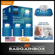 600 Count Aloe Vera Adult Wet Wipes  Hypoallergenic  Disposable Cleansing Care