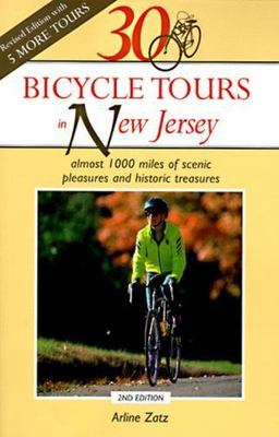 30 Bicycle Tours in New Jersey: Almost 1,00- 9780881503685, Zatz, paperback, new