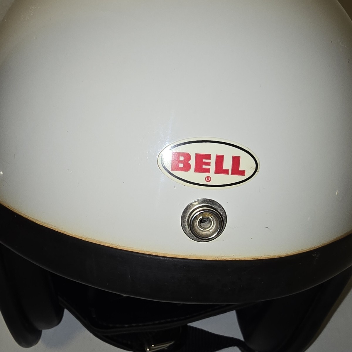VTG 60's BELL Toptex 500-TX White Motorcycle / Auto Racing