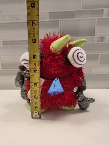 Vintage Spooked On A Feeling Singing Dancing Animated Monster Plush Doll Dan Dee - Picture 12 of 13