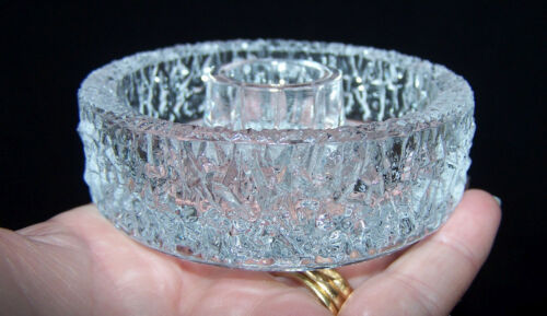 Orrefors iitala ? Glass Candlesticks - Picture 4 of 5