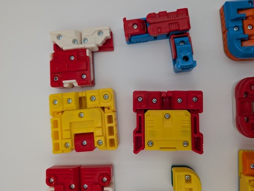 25 ALPHA BOTS Alphabots Vintage Transformer Letters Robots Lakeshore - SIN C - Imagen 14 de 18