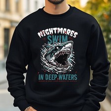 Funny Shark Sweatshirt Cosy And Perfect For Any Occasion S To 4XL