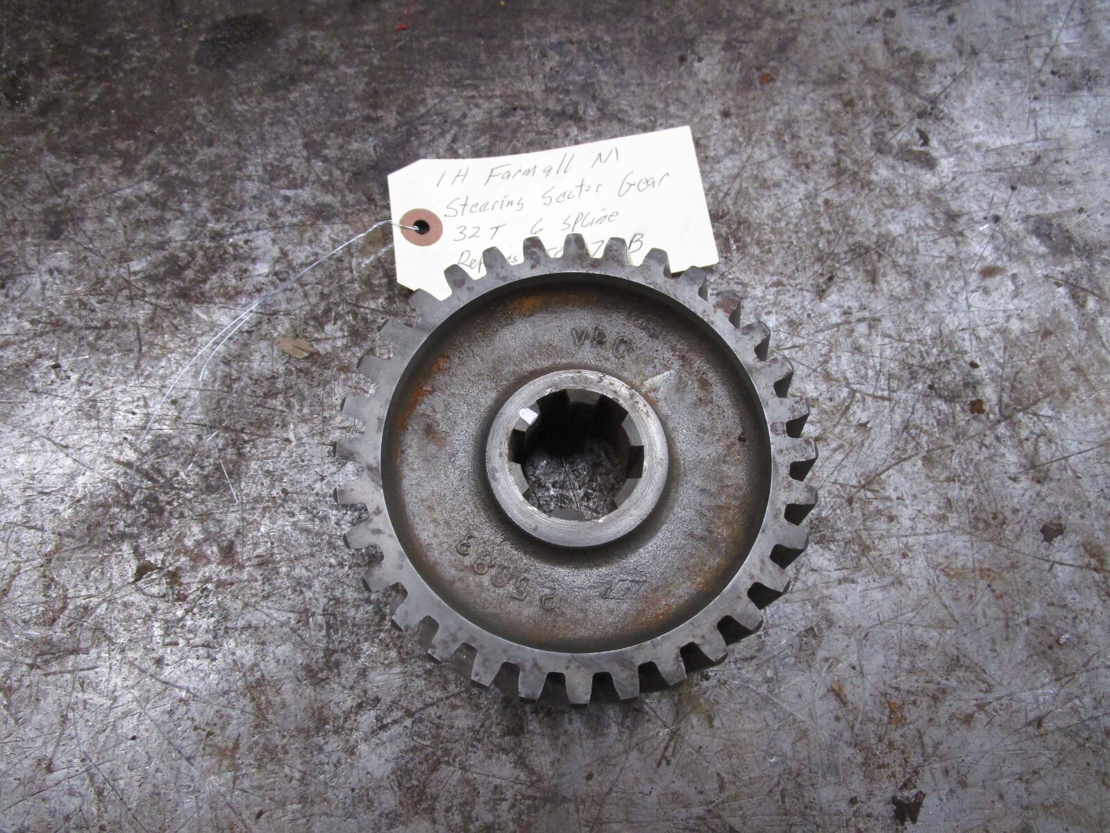 IH Farmall M Steering Full Circle Sector Gear Replaces 50037DB Antique