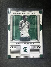 2020-21 Panini Contenders Draft Picks - Magic Johnson #27 Winning Tickets 