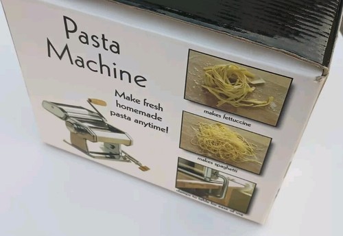 Stainless Steel Fresh Pasta Maker Roller Machine for Spaghetti Noodle Fettuccine - Bild 4 von 9