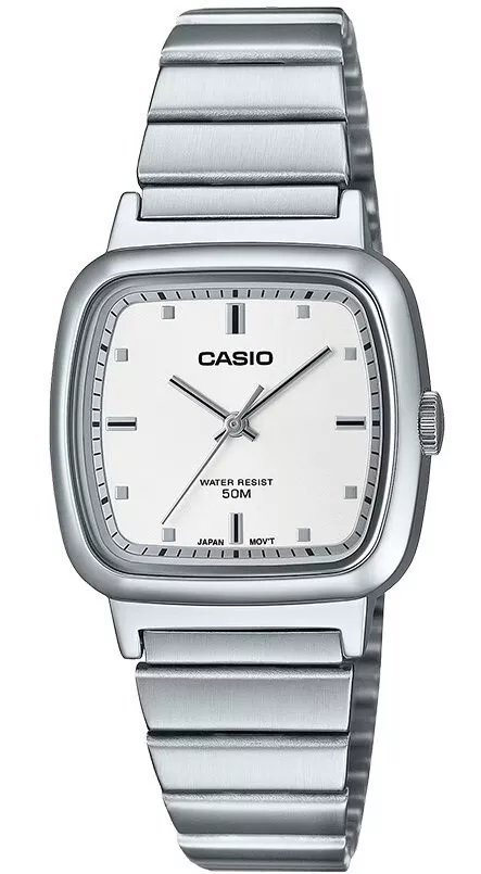 Casio retro best sale white