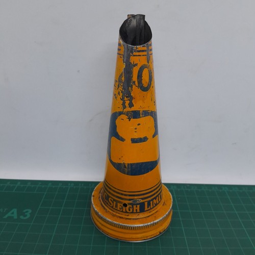 Vintage Golden Fleece Tin Top On One Imperial Pint Oil Bottle. - Picture 9 of 18