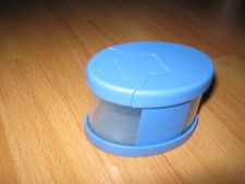 Tupperware Orient GewürzStreuer Zwerg Deckel Streu Schüttvorrichtung blau