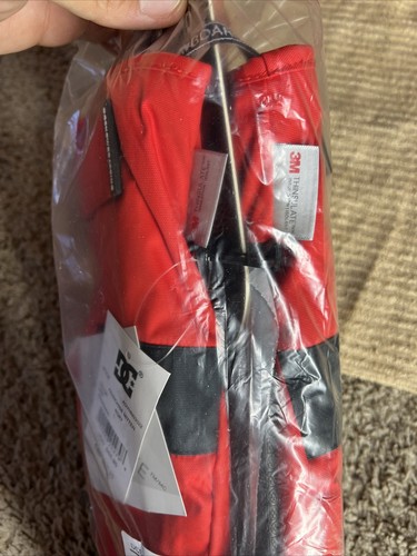 Guanti da snowboard DC Franchise Uomo Taglia Large Colorazione Rossa Stile Mitt NUOVI - Foto 8 di 15