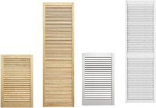 Wooden Louvered Door Pine Wood