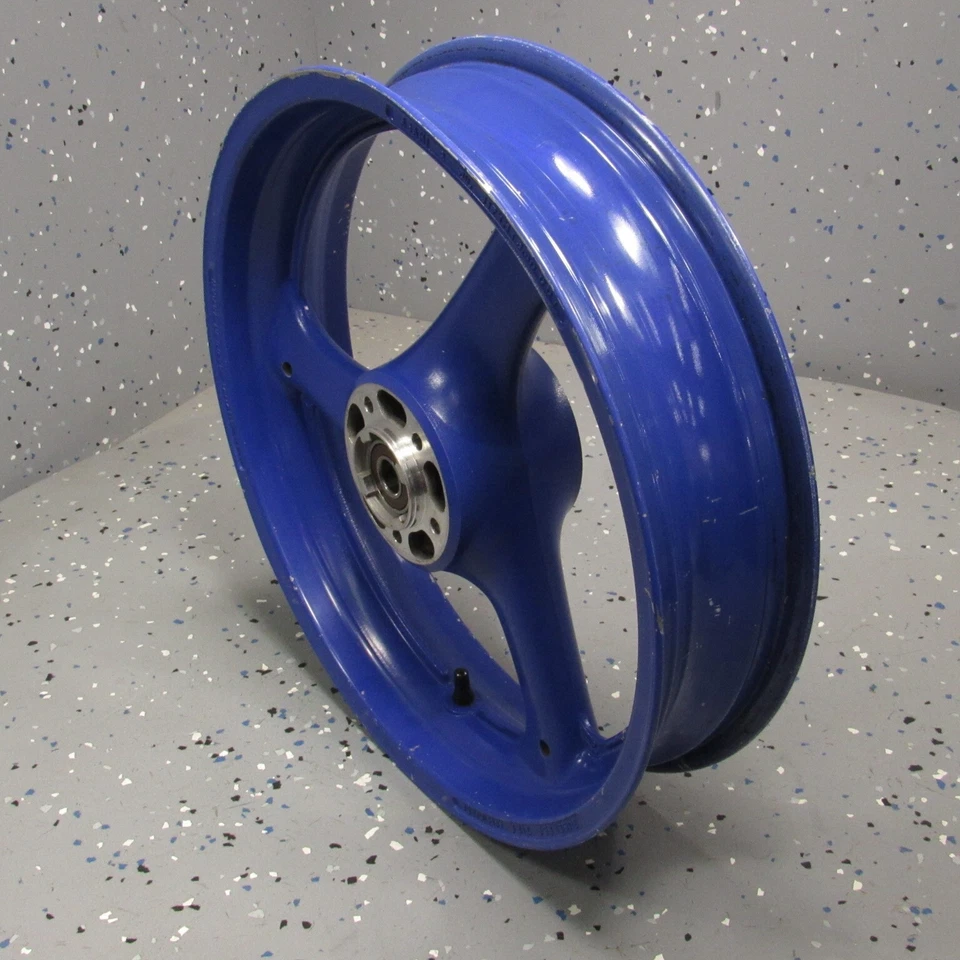 GSXR750 1991 OEM rueda delantera 88-93 GSXR 750 ¡recta! Llanta 89-94 GSXR1100 1100 Foto 4 de 4