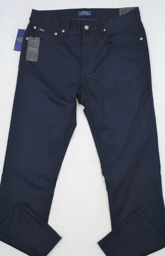Polo Ralph Lauren Navy Pants Prospect Straight Stretch 5-Pocket 29/32 NWT $99 - Picture 2 of 4