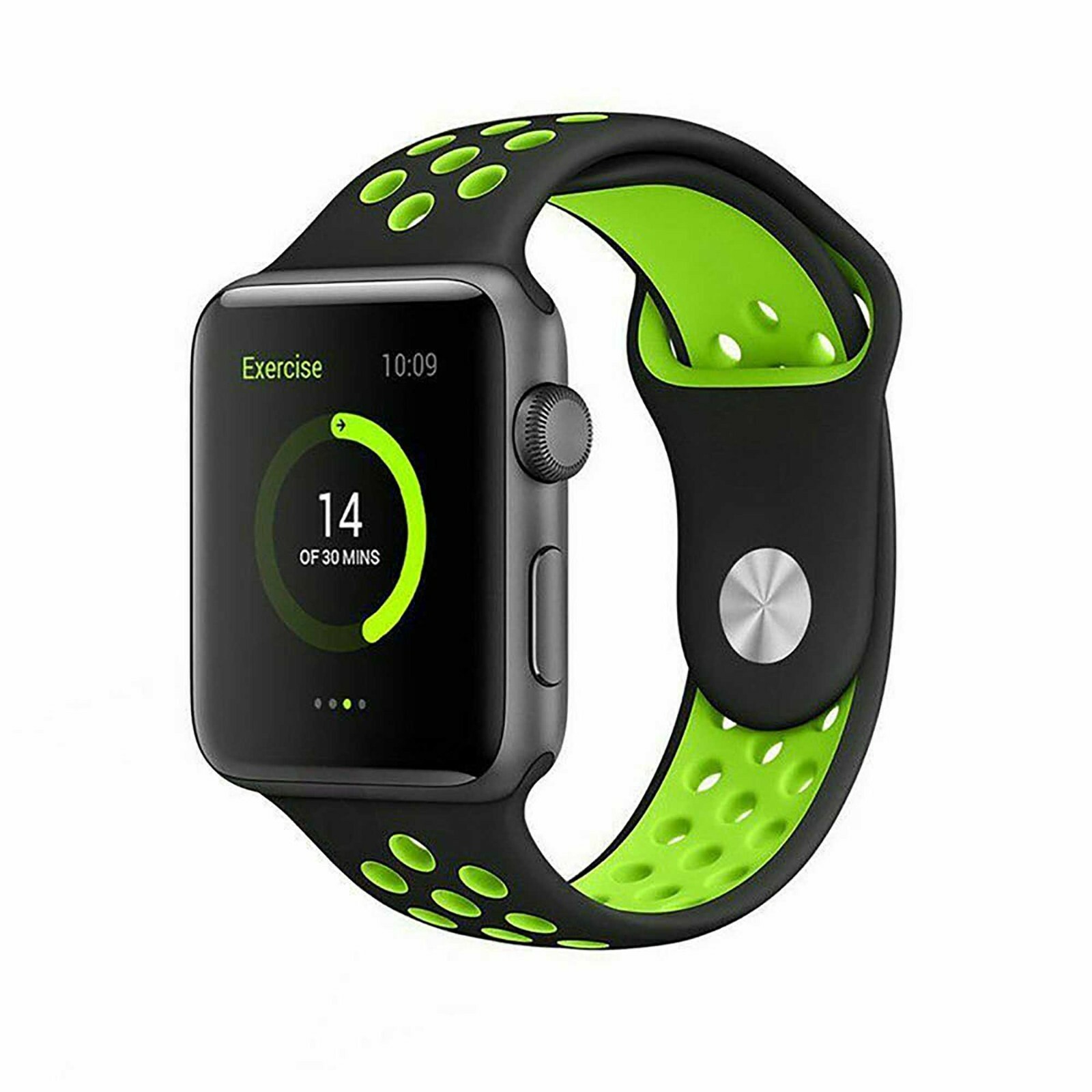 CINTURINO SILICONE COMPATIBILE PER APPLE WATCH NIKE SERIE 1-2-3-4 38 40 42 44  MM - Shopping.com
