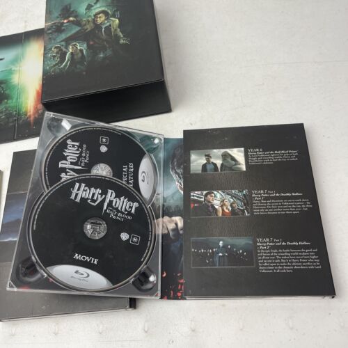 Harry Potter Limited Edition Blu-Ray Box Set #05917 Films 1-8 Region 4 - Picture 6 of 9
