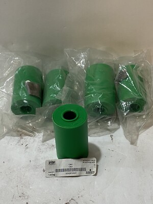 Lot Of 5 SYSTEM PLAST RETURN ROLLER WITH RUBBER 12831 New In Package