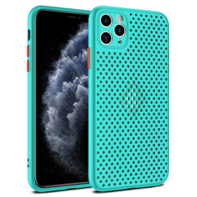 XIAOMI REDMI 9 - Atmungsaktiver Case Schutz Silikon Hülle Cover Handy Tasche