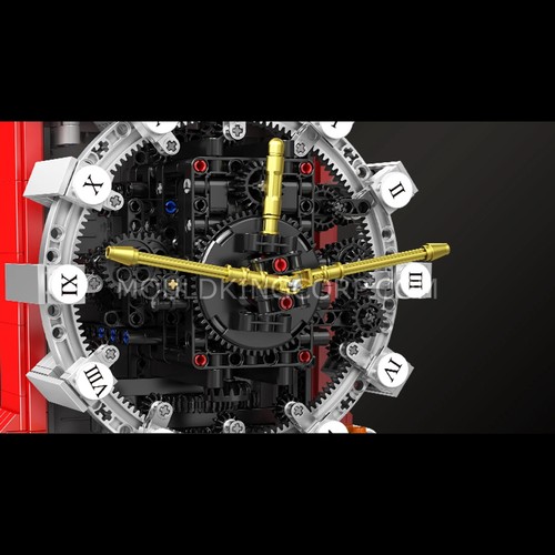 Mould King 10187 Cyberpunk Mechanical Clock Building Set | 1,601 Pcs - Picture 3 of 6