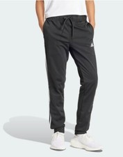 Adidas Women's Essentials Warm-Up Tapered 3-Stripes Track Pants Size Small 8-10