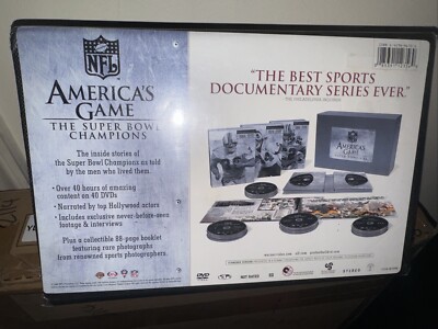 NFL America's Game Super Bowl I-XL (40 DVD's, 2007) NEW FACTORY
