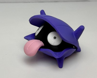 Shellder Pokemon Fidget Toy Flexi Articulating 3D Printed Stress Relief Toy