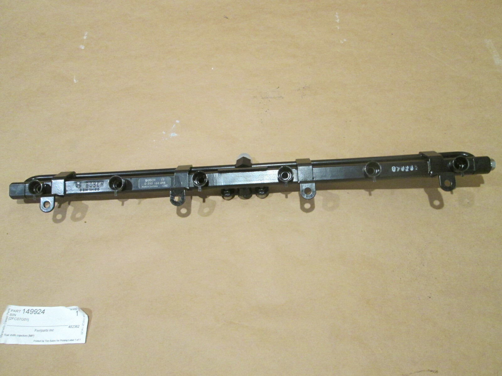 Ferrari 512 M-TR - Fuel Rail - New P/N 149924