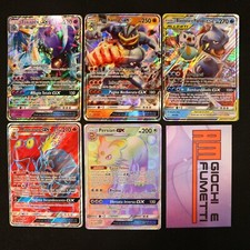 LOTTO 5 CARTE GX in lingua italiana INTROVABILI POKEMON DA COLLEZIONE