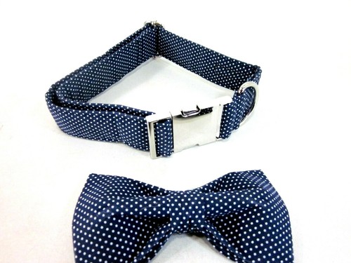 LIONET PAWS DOG AND CAT COLLAR WITH BOW TIE,SOFT AND COMFORTABLE,ADJUSTABLE,NEW - Picture 4 of 4