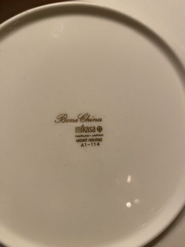 MIKASA MOUNT HOLYOKE BONE CHINA FIVE PC PLACE SETTING FOR EIGHT/40PCS - Picture 5 of 5
