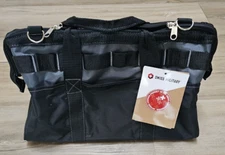 New, Swiss MIlitary 16" Multi-Pocket Tool Satchel. Black