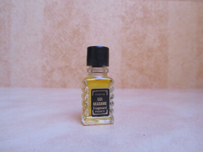 MINIATURE ANCIENNE FRAGONARD OUI MADAME PARFUM PLEINE SANS BOITE