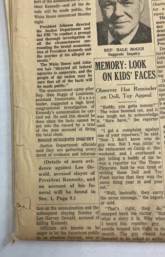 November 26, 1963 The Times-Picayune Newspaper AAA2558 - Picture 23 of 23
