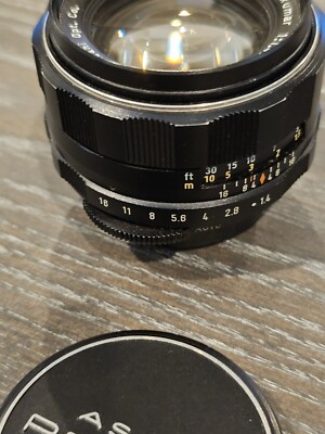 ASAHI PENTAX SUPER TAKUMAR 50MM F/1.4 MF 7 ELEMENT R | eBay