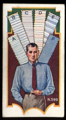 Tabakkarte, Godfrey Phillips, AUSWAHL AN BDV WUNDERBAREN GESCHENKEN, 1932 Budget, N399