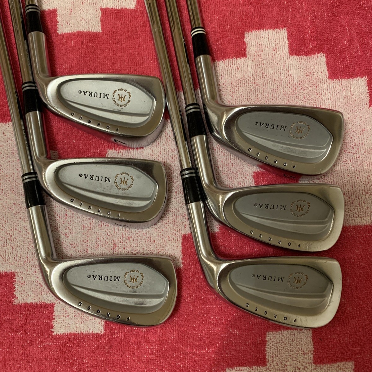 三浦技研 PASSING POINT PP-9003 5〜G 7本セット MIURA Forged PP-9003 Iron Set 5-G Wedge No Pitching Wedge With