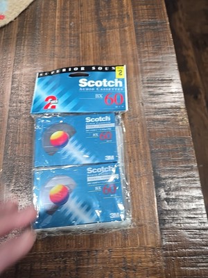 Cassette Audio Vierge Scotch CX 60 – Sous Blister, Neuf