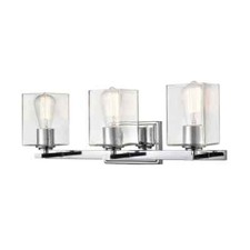 929 LIGHTING 3-Light 23 in. Chrome Vanity-Light 50003-CH