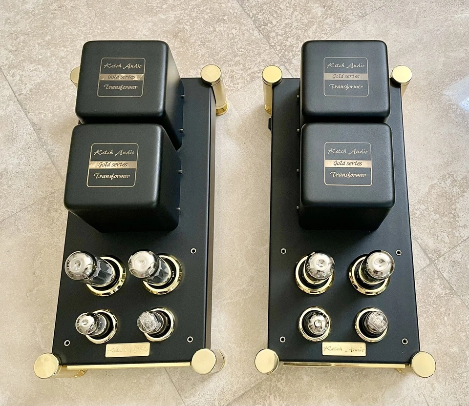 Ketch Audio MDM-90 mono-block Tube power Amplifier KT90 6SN7 6SL7 805 6922 12AX7 - Image 4 of 4