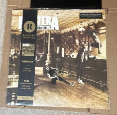   PANTERA 'COWBOYS FROM HELL'   LP + BOOK OF PANTERA  BUNDLE - *IN HAND*