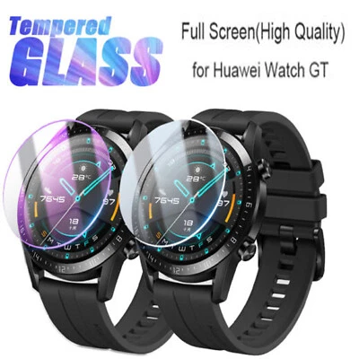 ALFA ACCESSORIES 2X Gorilla Tempered Glass Screen Protector For Huawei Watch GT Cover UK