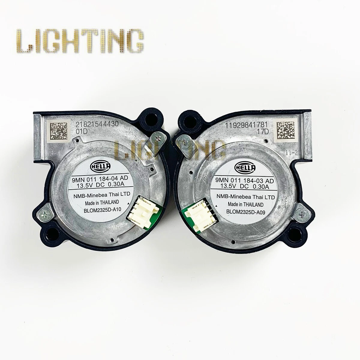 Original LED headlights Fan 9MN011184 L+R For Porsche Audi BMW  